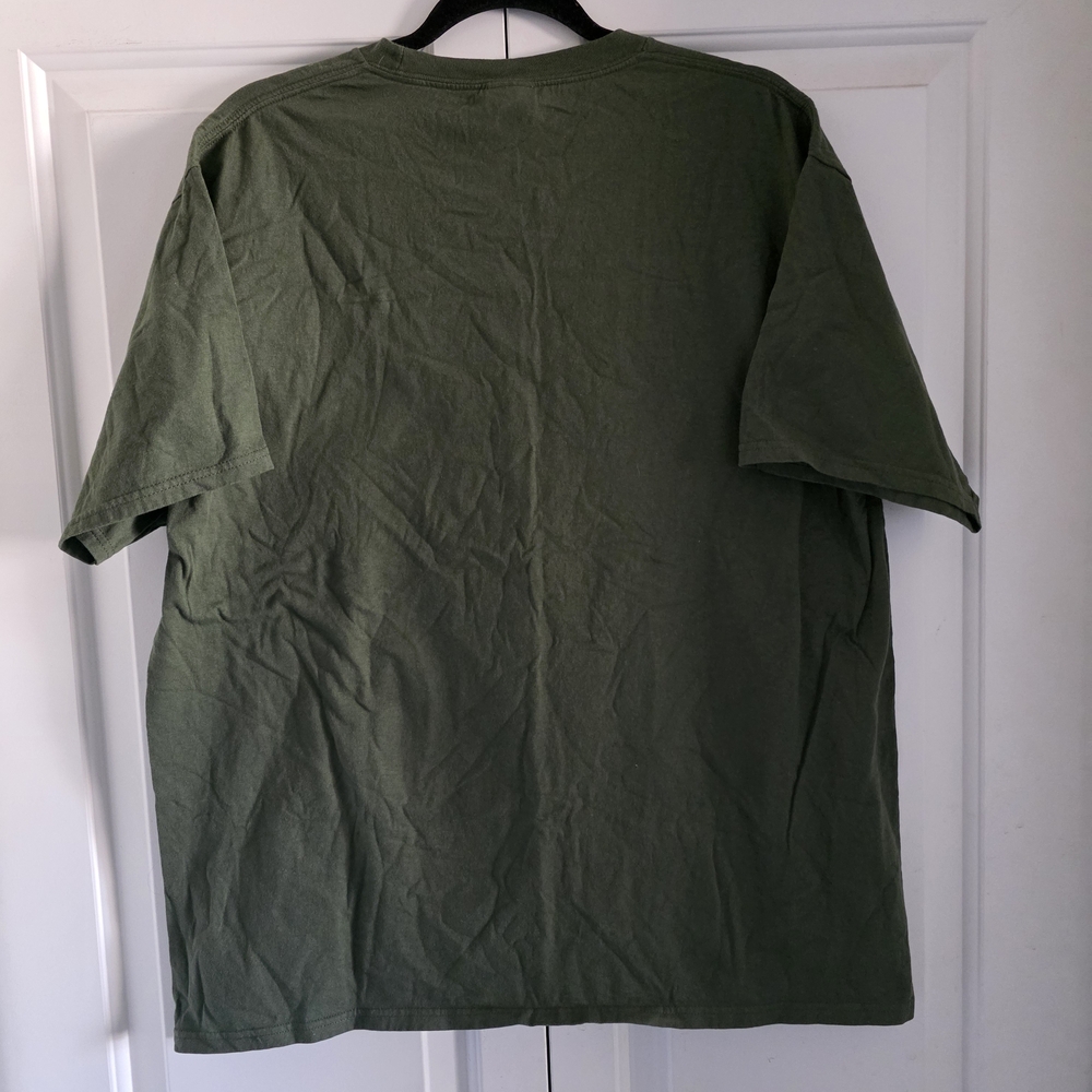 Port and Company Olive Black Cat Apothecary Tee - Picture 4 of 4